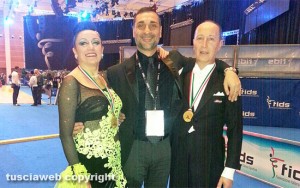 Claudio Achilli, il coach Claudio Di Gennaro e Laura Meschini