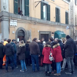 Giornata della memoria - Studenti alla posa delle pietre d'inciampo