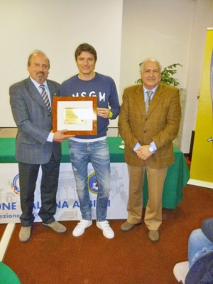 Da sinistra Gasbarri, Damato e Carbonari 