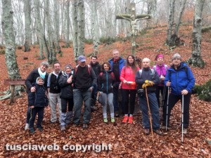 Viterbo - La passeggiata "In cammino nel nuovo anno"