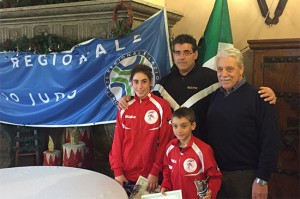 Sport - Sara Corbo e Alessandro Gaiangos dell'Ad Tuscia judo Viterbo