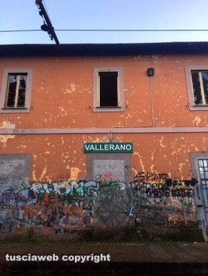 Vallerano - La stazione abbandonata