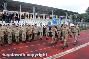 Viterbo - Scuola sottufficiali dell'Esercito - Toscani De Col nuovo comandante