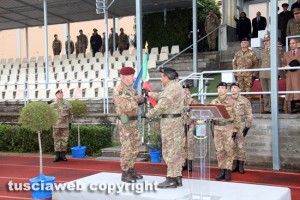Viterbo - Scuola sottufficiali dell'Esercito - Toscani De Col nuovo comandante