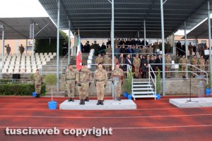 Viterbo - Scuola sottufficiali dell'Esercito - Toscani De Col nuovo comandante