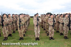 Viterbo - Scuola sottufficiali dell'Esercito - Toscani De Col nuovo comandante