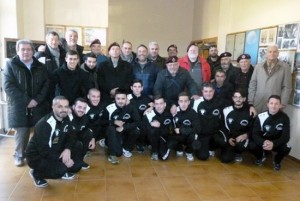 Tarquinia - Gli iscritti alla sezione locale dell'associazione Paracadutisti d'Italia