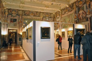 La mostra nella sala Regia