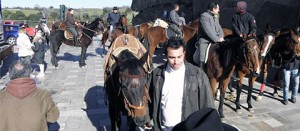 Ischia di Castro - Le celebrazioni per Sant'Antonio abate - I cavalieri del Ducato di Castro