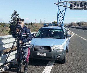 Polizia stradale - Controlli di velocità
