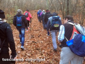 Viterbo - La passeggiata "In cammino nel nuovo anno"