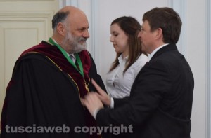 Mosca - Laurea honoris causa in agraria a Riccardo Valentini