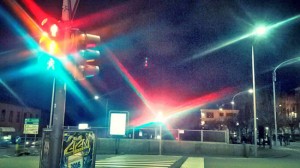 Viterbo - Semafori in tilt a piazza Crispi - Le foto pubblicate su Facebook
