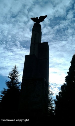 Viterbo - Il monumento al parco dell'aeronautica