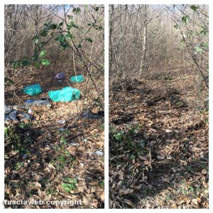 Viterbo Clean up pulisce Monte Fogliano