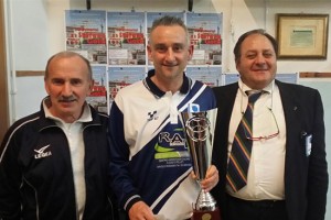 Sport - Bocce - La premiazione di Angelo Cambiotti