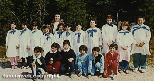 Viterbo - Quinta B - Scuola elementare di Villanova - 1984
