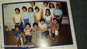Viterbo - Quinta B - Scuola elementare di Villanova - 1985