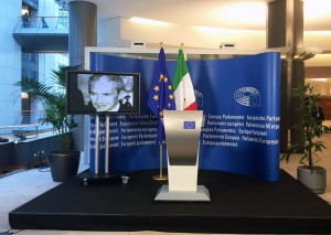 Bruxelles - La cerimonia d'intitolazione a Moro