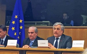 Bruxelles - Fioroni e Tajani