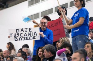 Sport - Pallavolo - I tifosi della Maury's Italiana assicurazioni Tuscania