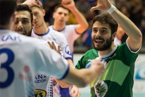 Sport - Pallavolo - I ragazzi della Maury’s Italiana assicurazioni Tuscania durante il match contro Sora