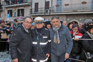 Ronciglione - A destra il sindaco Alessandro Giovagnoli