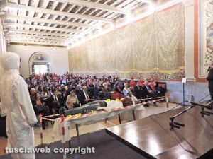 Viterbo - Università della Tuscia - Uno dei seminari sulla “Scena del crimine”