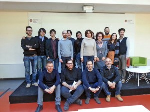 I partecipanti all'iniziativa con Melaragni e Curti 