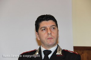 Operazione Led - Il comandante del nucleo investigativo dei carabinieri Giovanni Martufi