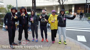 I Viterbo Runners alla maratona di Tokyo