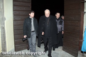 Viterbo - Inaugurazione museo del Conclave - Il vescovo Fumagalli