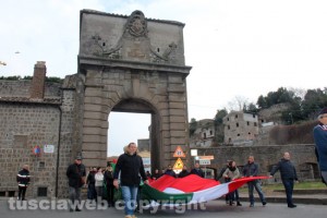 Viterbo -  La manifestazione in ricordo delle foibe