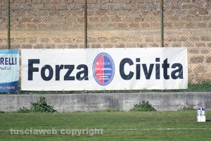 Sport - Calcio - Flaminia - Un particolare dello stadio Madami di Civita Castellana