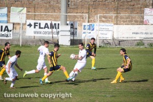 Sport -Calcio - Derby Flaminia - Viterbese 