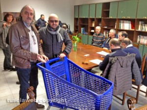 Viterbo - Moltoni e Insogna in quarta commissione