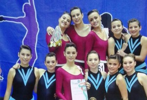 Montefiascone - Alcune atlete del centro danza New Angel