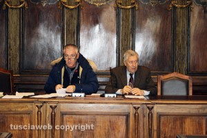Viterbo - La riunione della seconda commissione