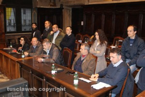 Viterbo - La conferenza della minoranza