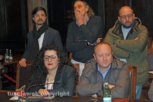 Viterbo - La conferenza della minoranza