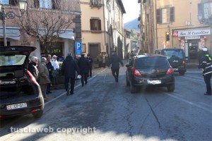 Investita donna a Bagnaia