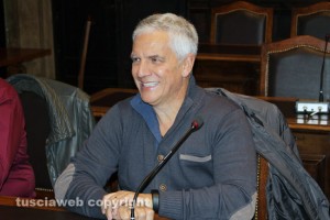 Il presidente del Sodalizio dei facchini Massimo Mecarini