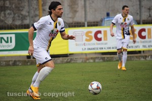 Sport - Calcio - Viterbese - Stefano Scardala durante il match con la Nuorese
