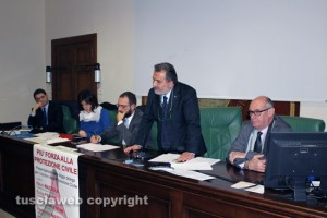 Viterbo - Panunzi all'incontro del Pd sulla Protezione civile in Provincia
