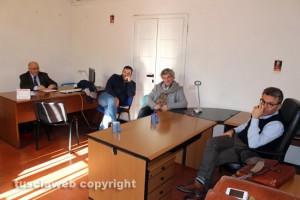 Viterbo - La riunione del gruppo Pd