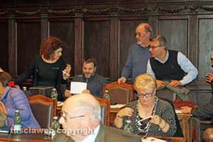 Viterbo - La seduta di consiglio comunale