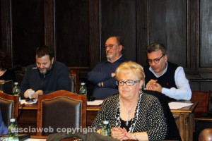 Viterbo - La seduta di consiglio comunale