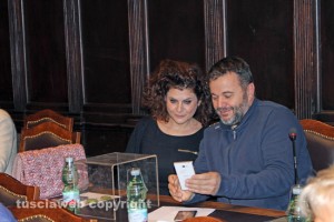 Viterbo - Mongiardo e Volpi in consiglio comunale