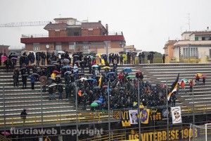 Sport - Calcio - Viterbese - La curva gialloblù