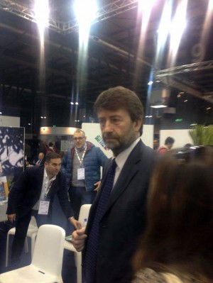 MIlano - Il ministro Franceschini alla Bit 